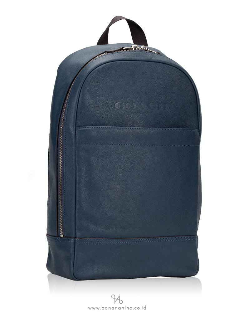 COACH Men 54135 Slim Sport Calf Backpack Dark Denim
