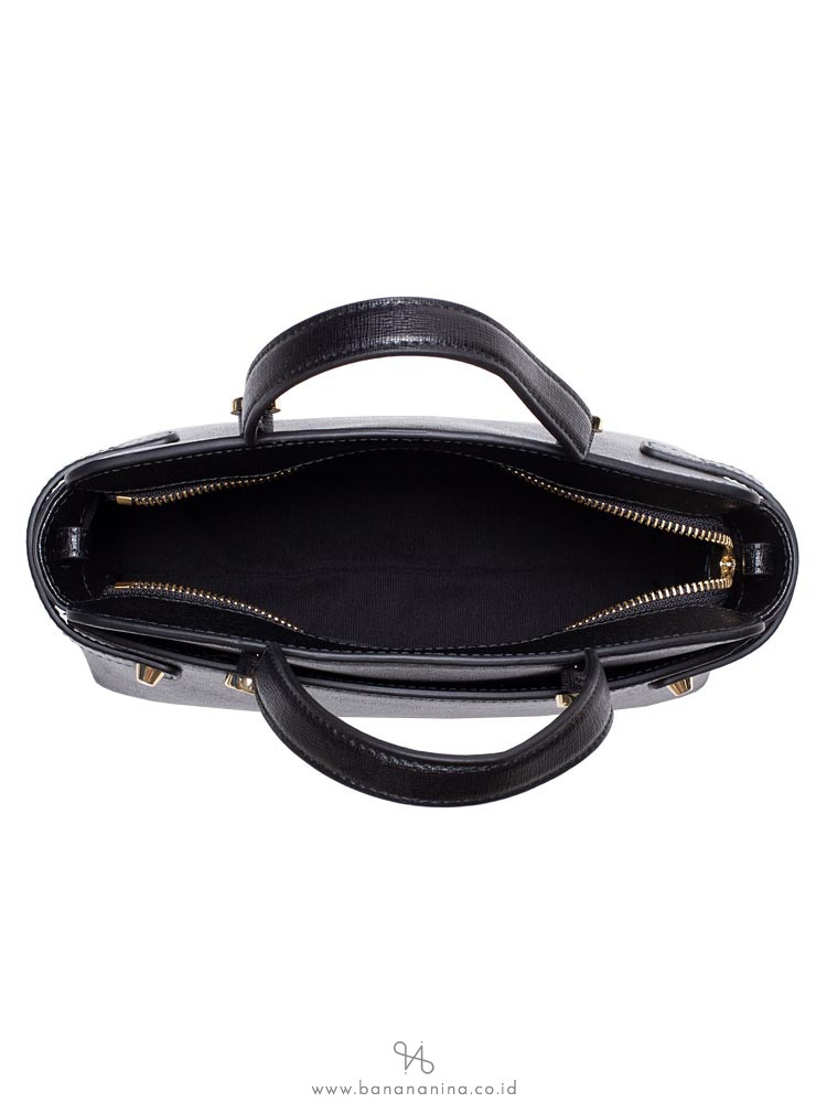 FURLA Agata Small Satchel Onyx