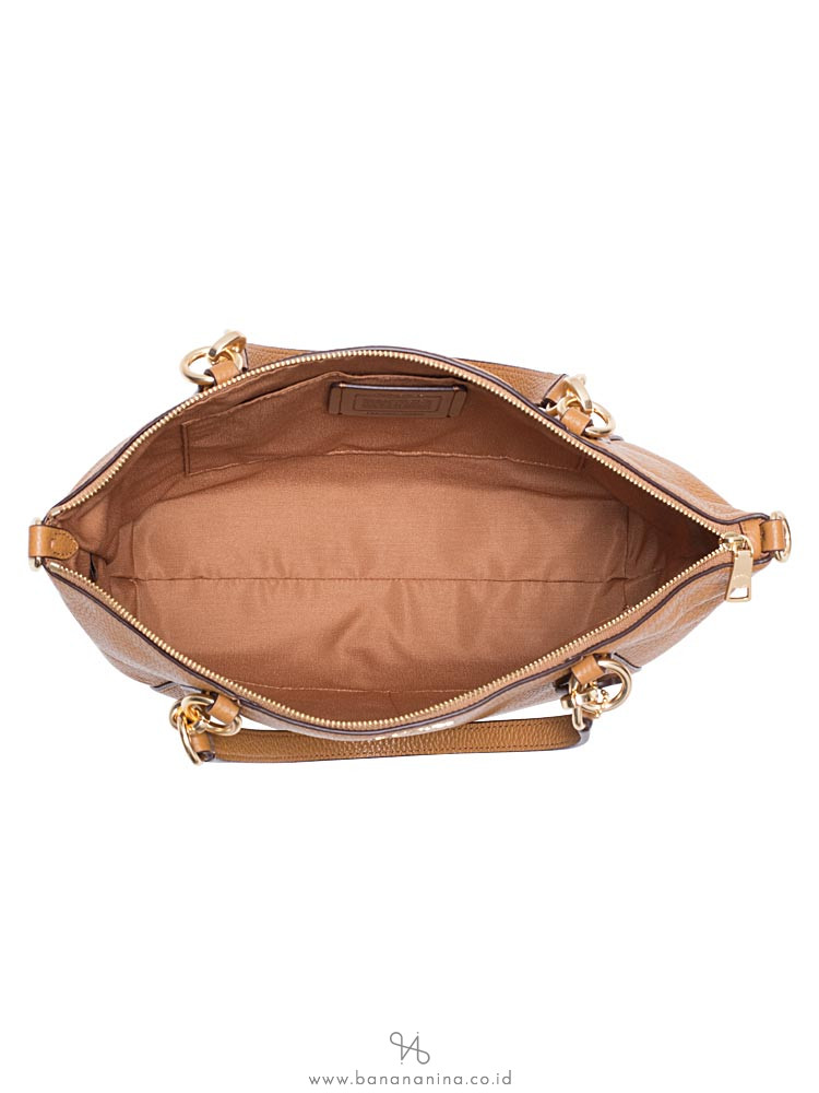 COACH 28993 Pebbled Leather Small Kelsey Light Saddle