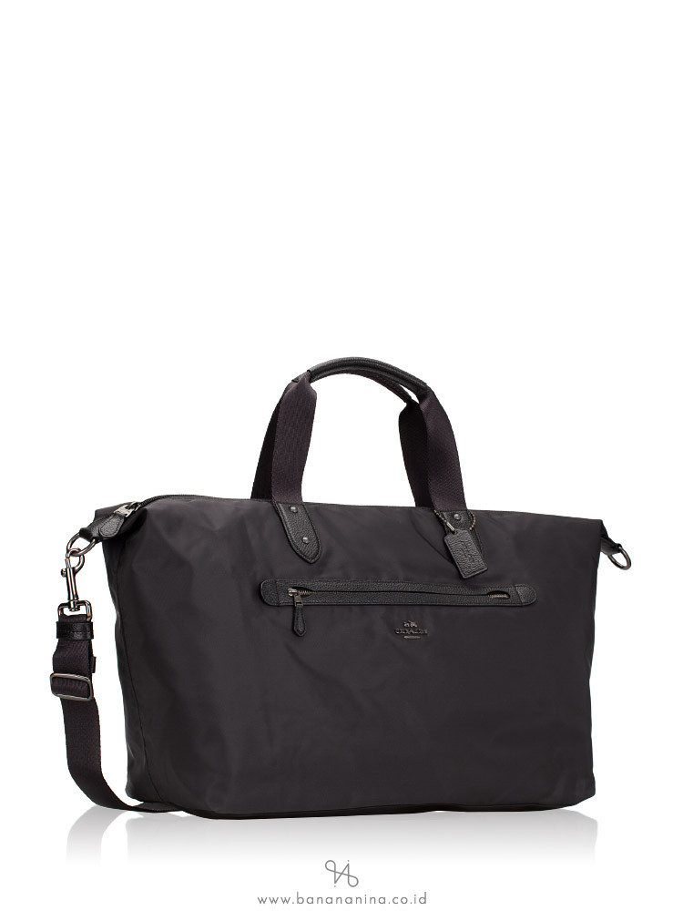 COACH 22347 Nylon Weekender Black