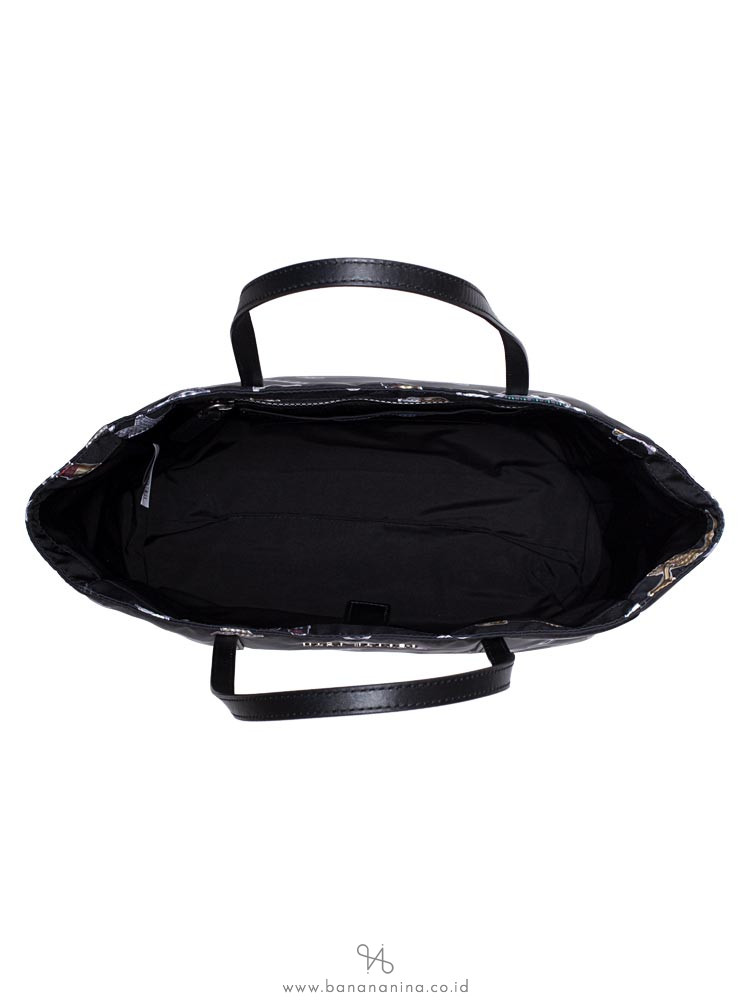MARC JACOBS Shooting Star Patch Shopper Black Multi