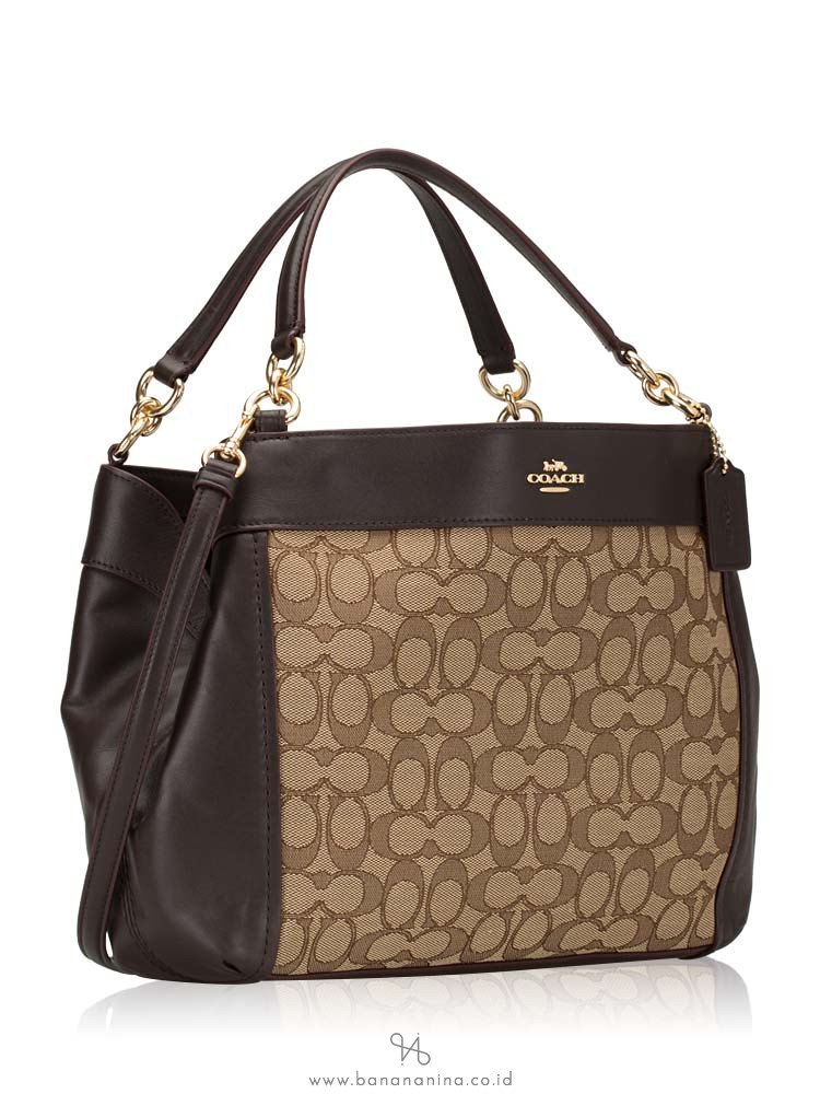coach signature outline small lexy