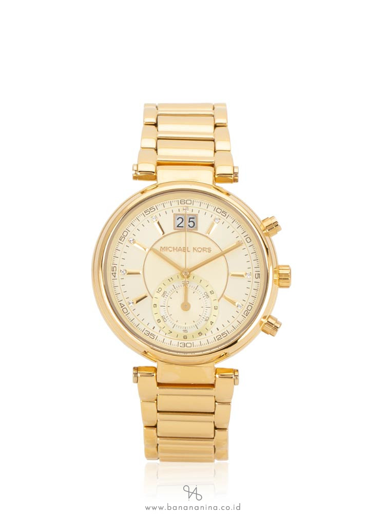 MICHAEL KORS MK6362 Sawyer Stainless Gold