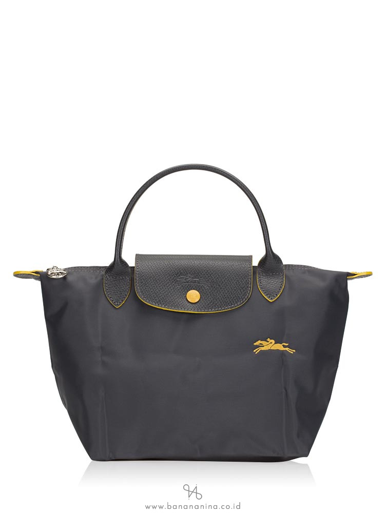 LONGCHAMP Le Pliage Club Small SH Gunmetal
