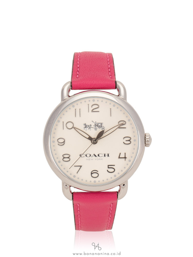 COACH 14502560 Delancey Leather Strap Pink