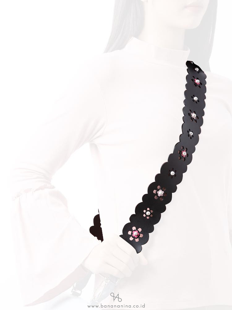 FURLA Fiona Shoulder Strap Onyx
