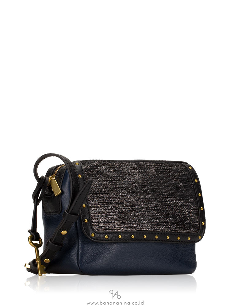 FOSSIL ZB7431408 Aria Small Crossbody Midnight Navy