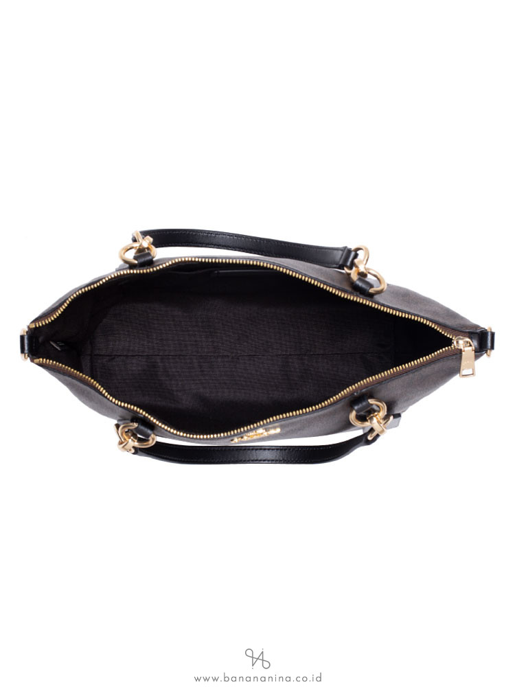COACH 28989 Signature Small Kelsey Brown Black