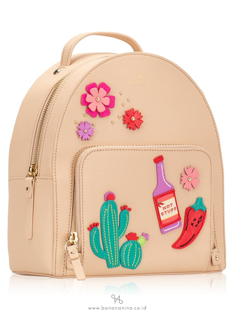 KATE SPADE New Horizons Cactus Tomi Backpack Cashew