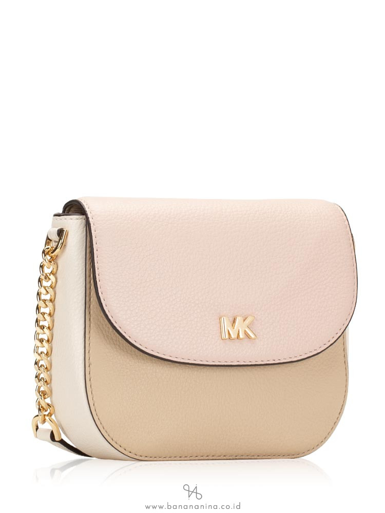 michael michael kors half dome leather crossbody bag