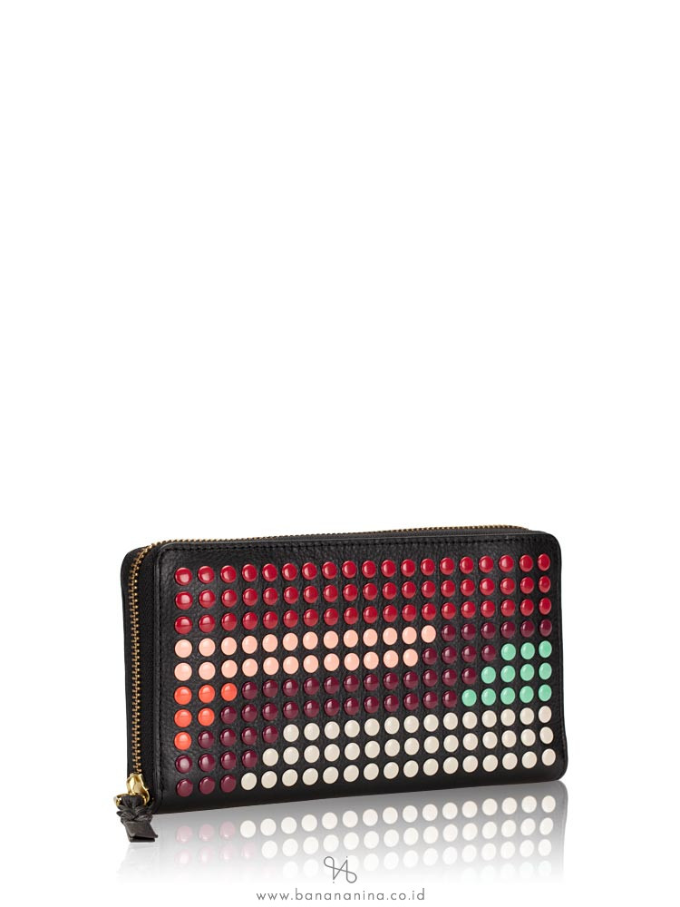 FOSSIL SL7634997 Caroline Zip Wallet Bright Multi