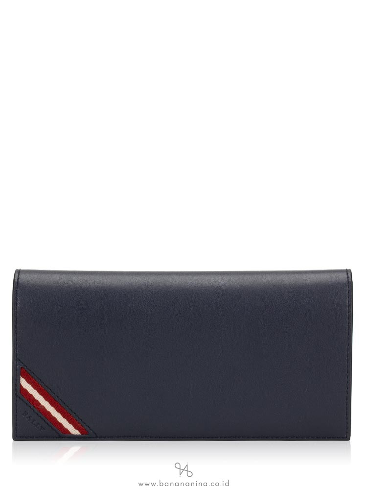 BALLY Men Taliro Continental Wallet Navy