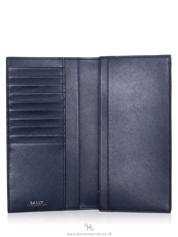 BALLY Men Taliro Continental Wallet Navy
