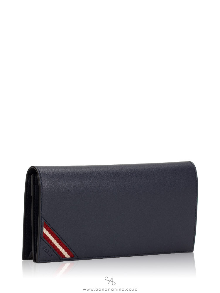 BALLY Men Taliro Continental Wallet Navy