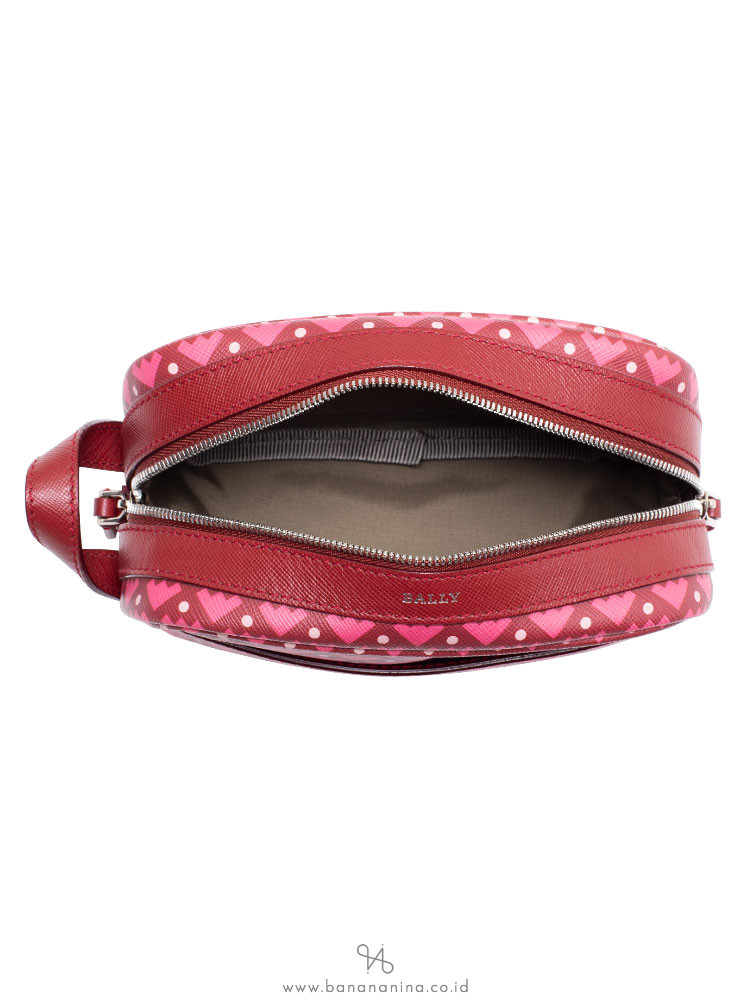 BALLY Ober Mini Pouch Pink