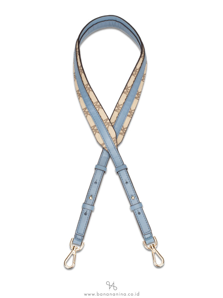 MICHAEL KORS Heritage Signature Strap Natural Denim