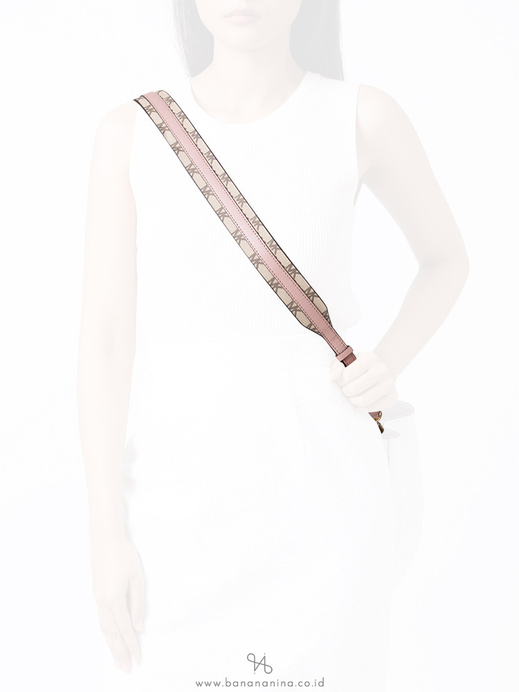 MICHAEL KORS Heritage Signature Strap Natural Fawn