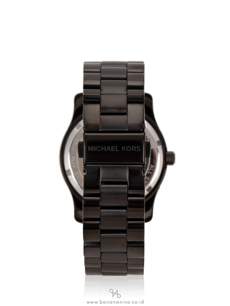 MICHAEL KORS MK6057 Runway Stainless Black