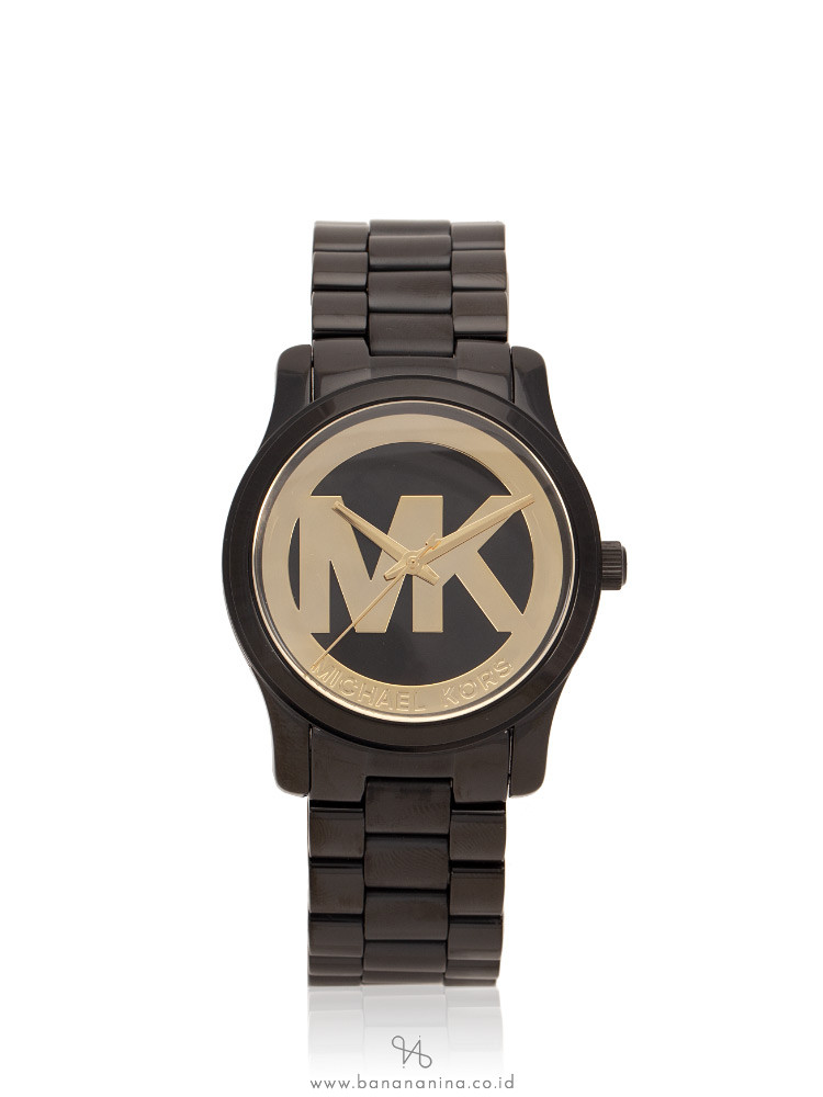MICHAEL KORS MK6057 Runway Stainless Black