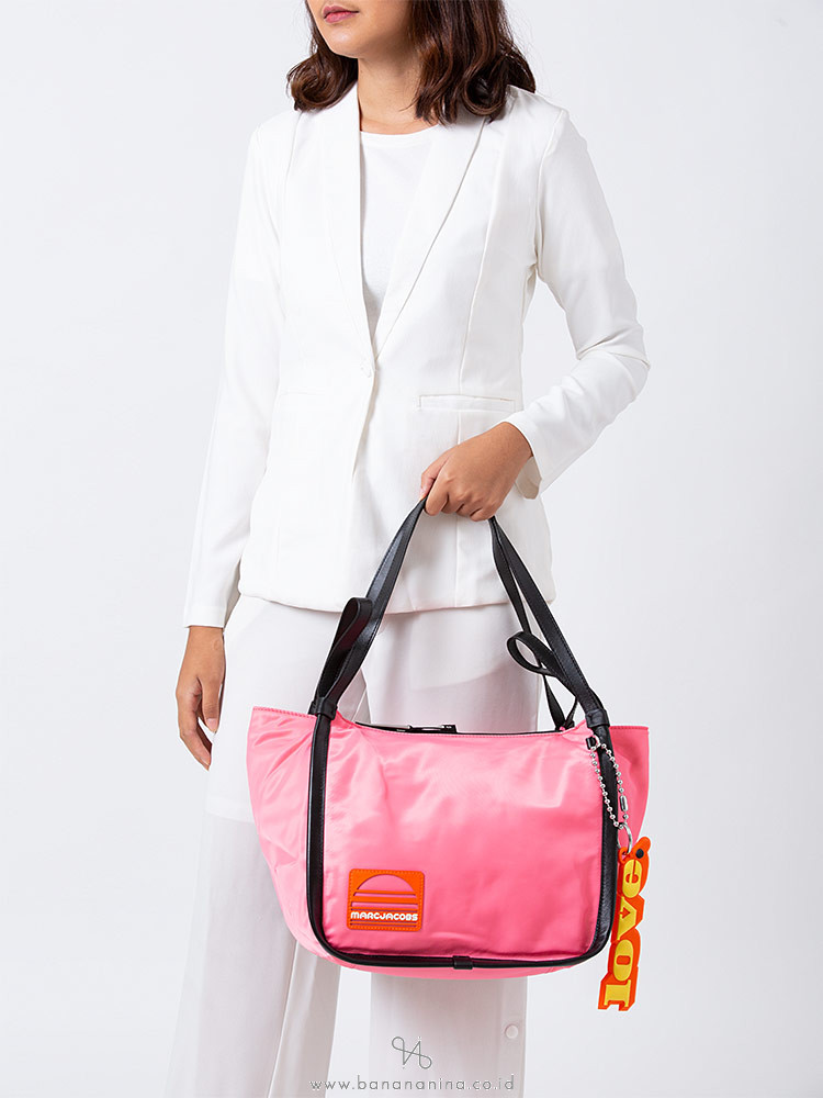 MARC JACOBS Nylon Sport Tote Coral