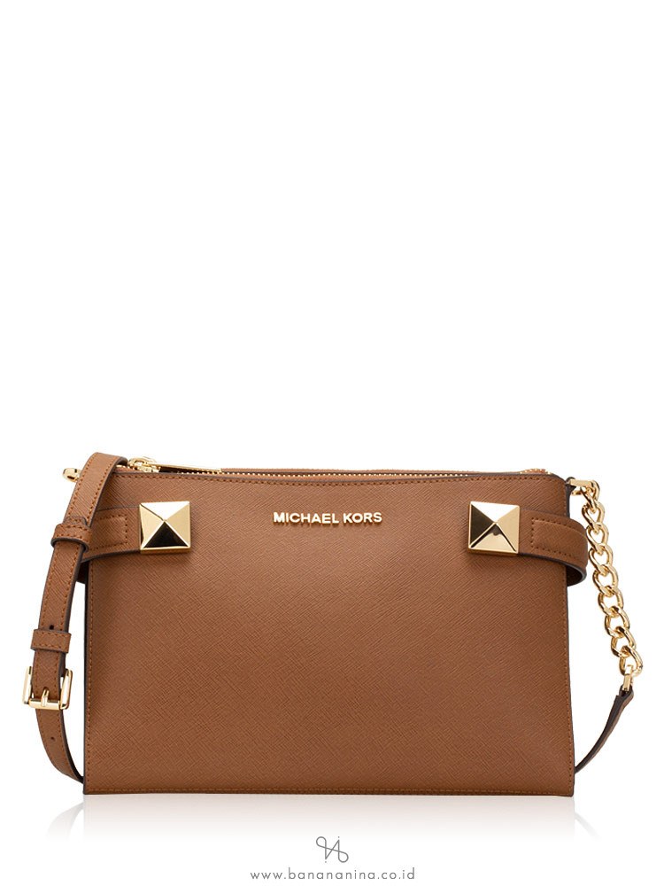 MICHAEL KORS Karla Saffiano Crossbody Luggage