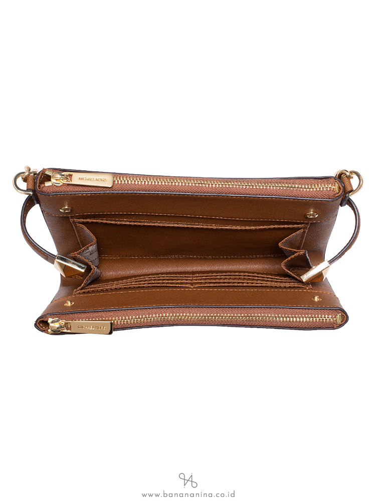 MICHAEL KORS Karla Saffiano Crossbody Luggage