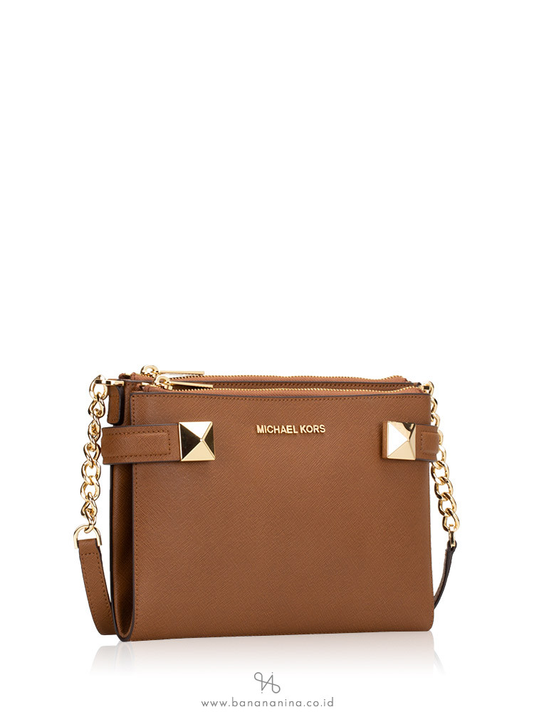 MICHAEL KORS Karla Saffiano Crossbody Luggage