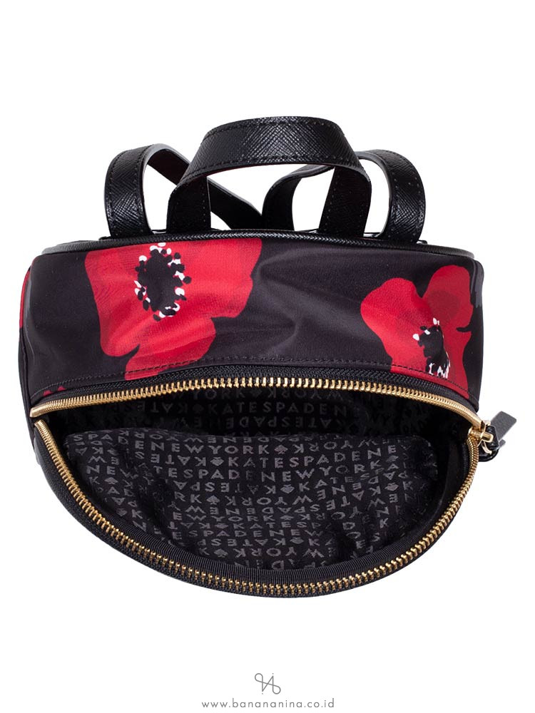 KATE SPADE Wilson Road Poppy Mini Bradley Black Multi