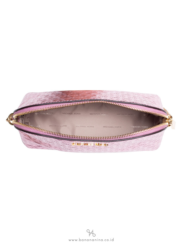 MICHAEL KORS Cindy Large Dome Crossbody Soft Pink