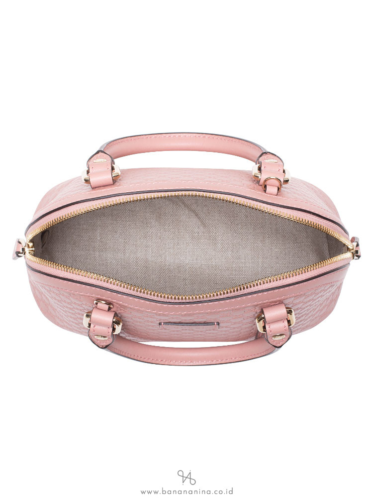 GUCCI Micro Guccissima Mini Dome Satchel Pink
