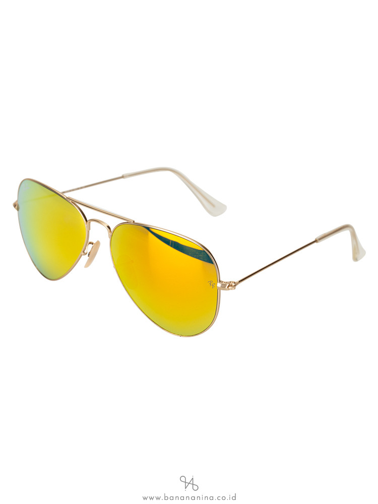 RAY-BAN RB3025 Classic Aviator Mirror Orange