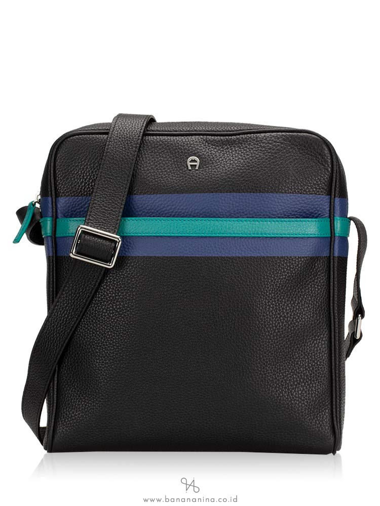 AIGNER Men Neo Shoulder Bag Black
