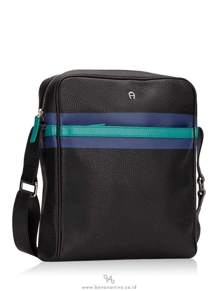 AIGNER Men Neo Shoulder Bag Black