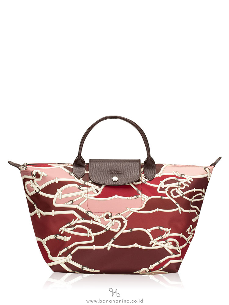 LONGCHAMP Le Pliage Galop Medium SH Burgundy