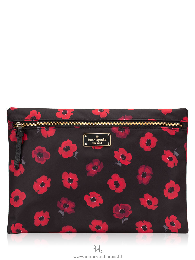 KATE SPADE Wilson Road Poppy Large Drew Black Multi
