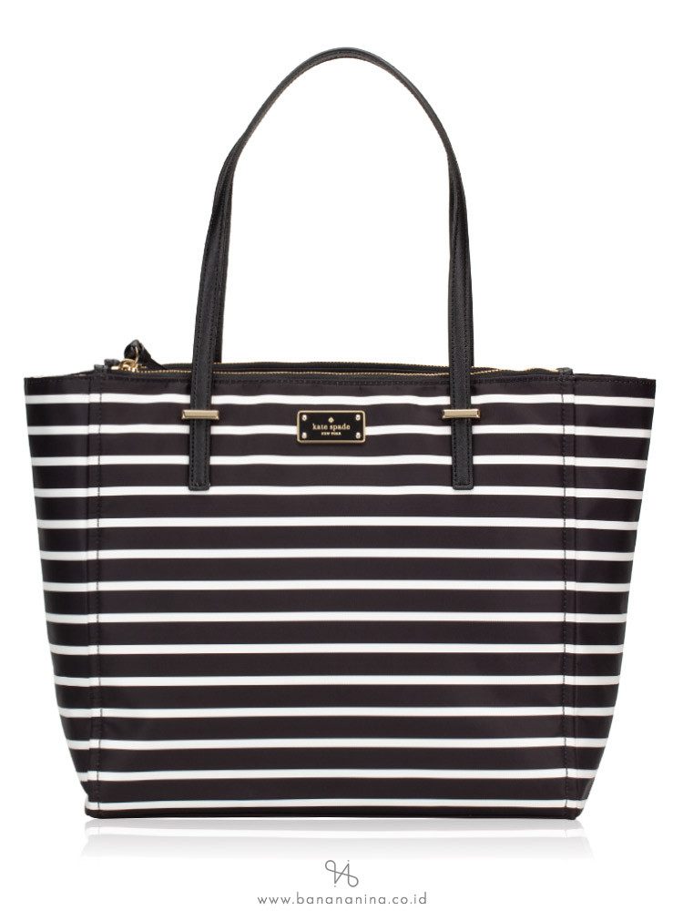 KATE SPADE Wilson Road French Stripe Talya Black Multi