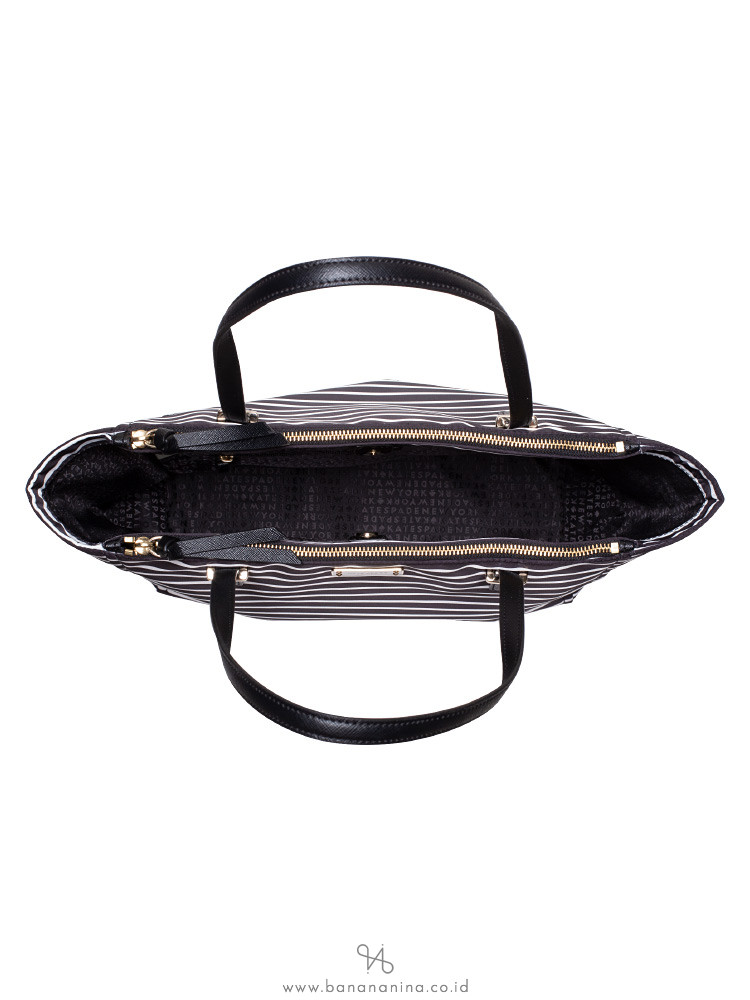 KATE SPADE Wilson Road French Stripe Talya Black Multi
