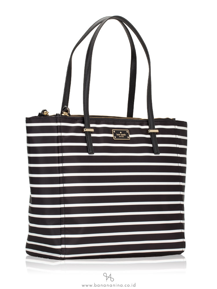 KATE SPADE Wilson Road French Stripe Talya Black Multi
