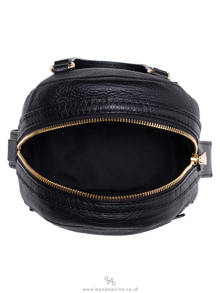 COACH 30530 Pebbled Leather Andi Backpack Black