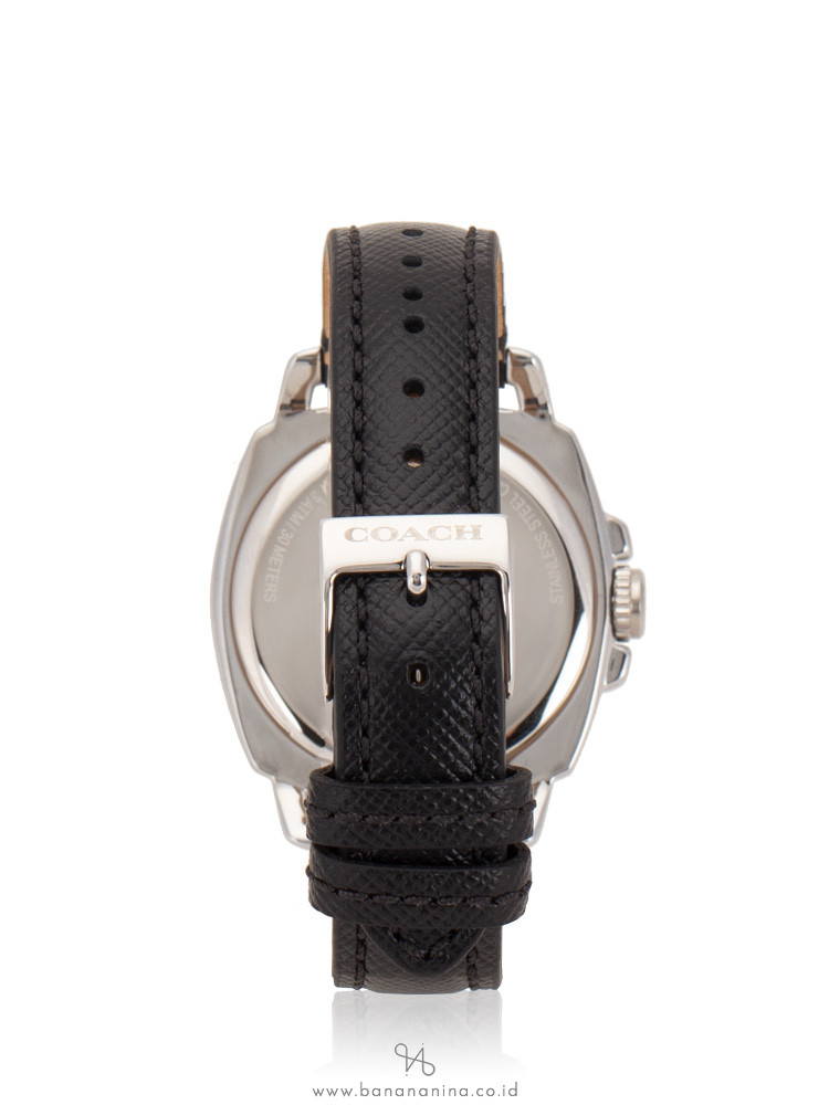 COACH 14503152 Boyfriend Leather Strap Black