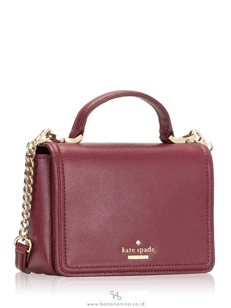 KATE SPADE Patterson Drive Maisie Black Cherry