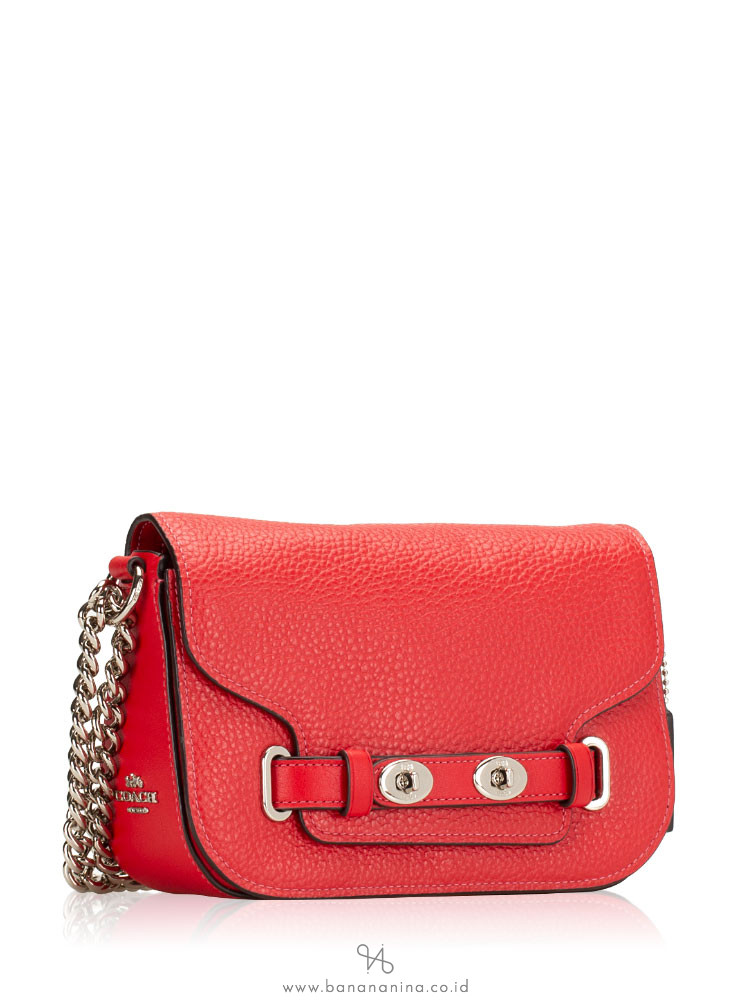COACH 32099 Bubble Leather Blake 20 Bright Red