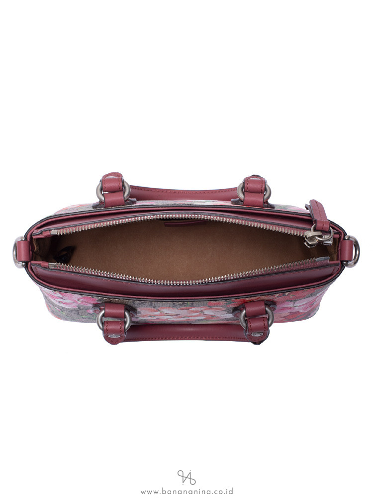 GUCCI GG Supreme Bloom Mini Tote Dusty Rose