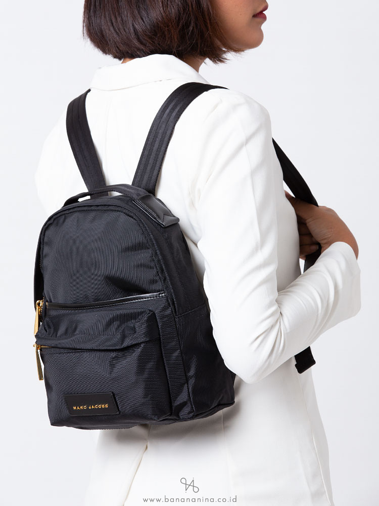 nylon varsity mini backpack