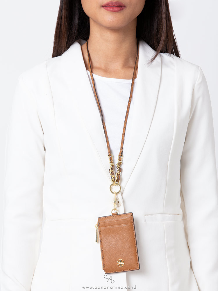★オシャレ★TORY BURCH ROBINSON LANYARD LANYARD CARD CASE Robinson Lanyard: Women's Designer Wallets | Tory Burch