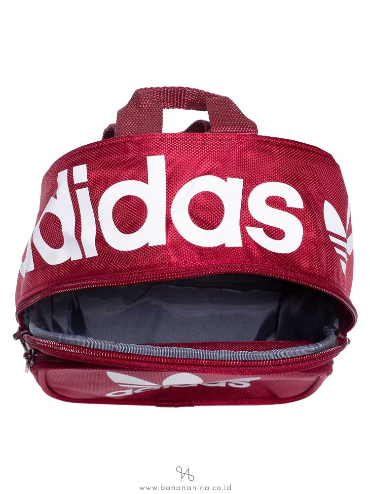 adidas mini backpack burgundy