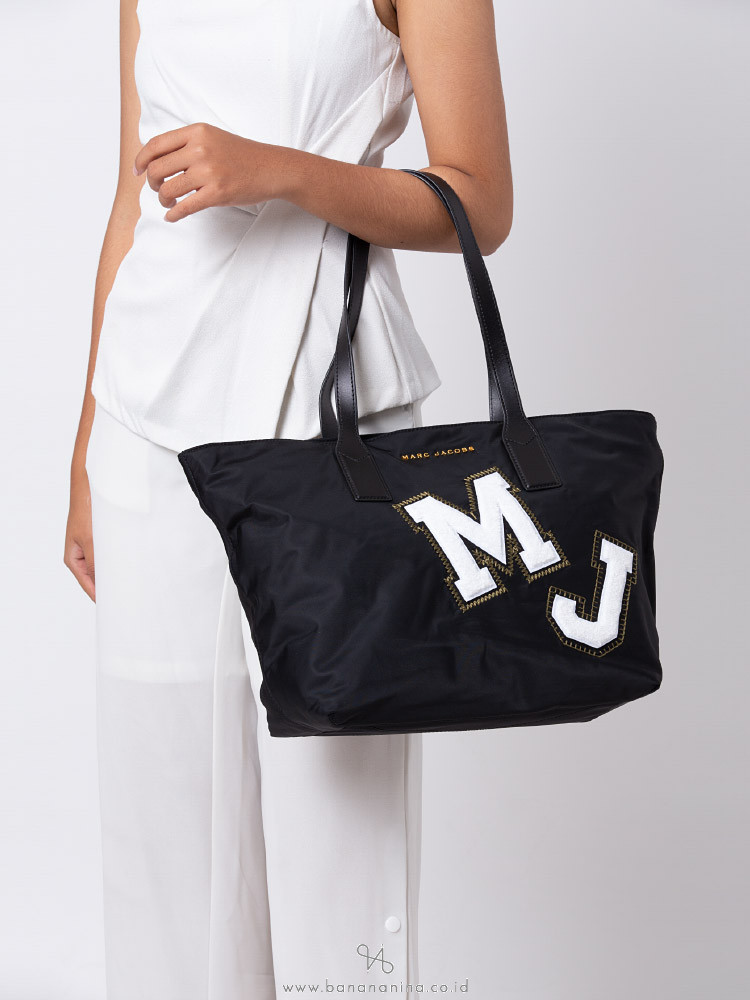 MARC JACOBS Wingman Nylon Tote Black