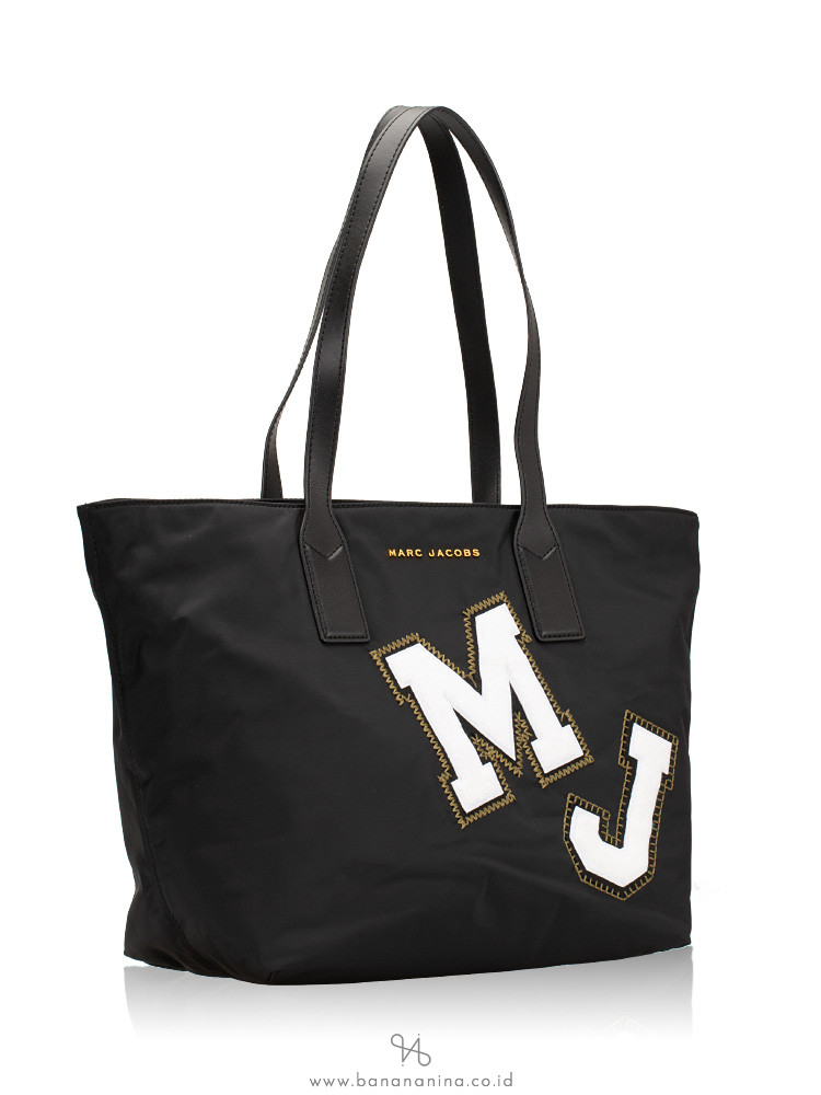 MARC JACOBS Wingman Nylon Tote Black