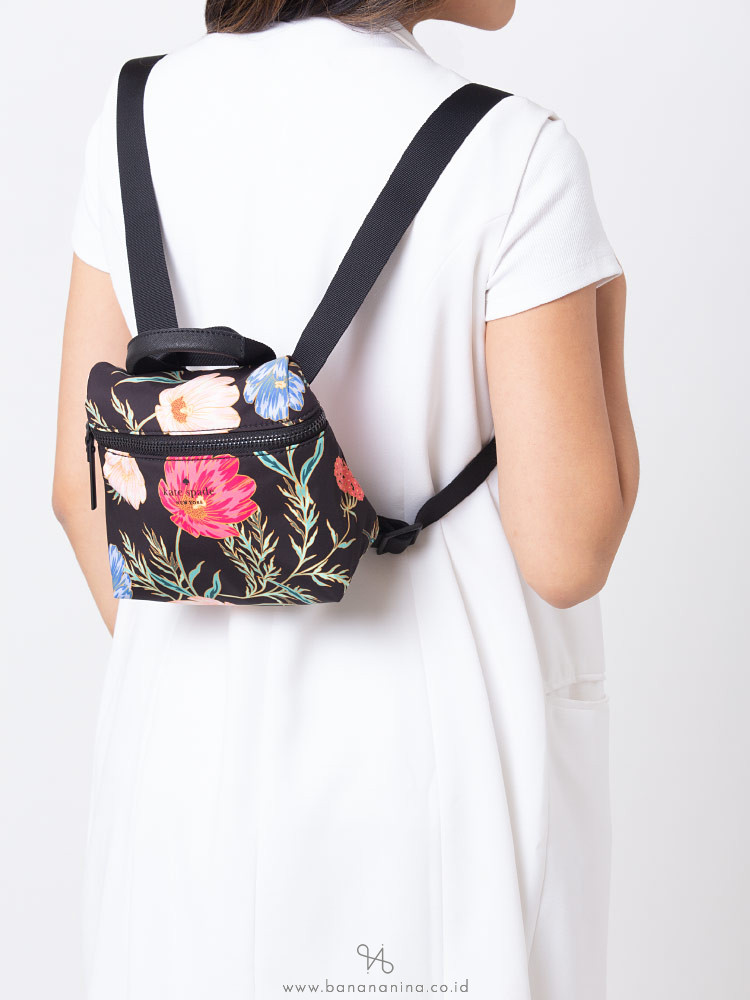 KATE SPADE That\'s The Spirit Mini Crossbody Black Floral