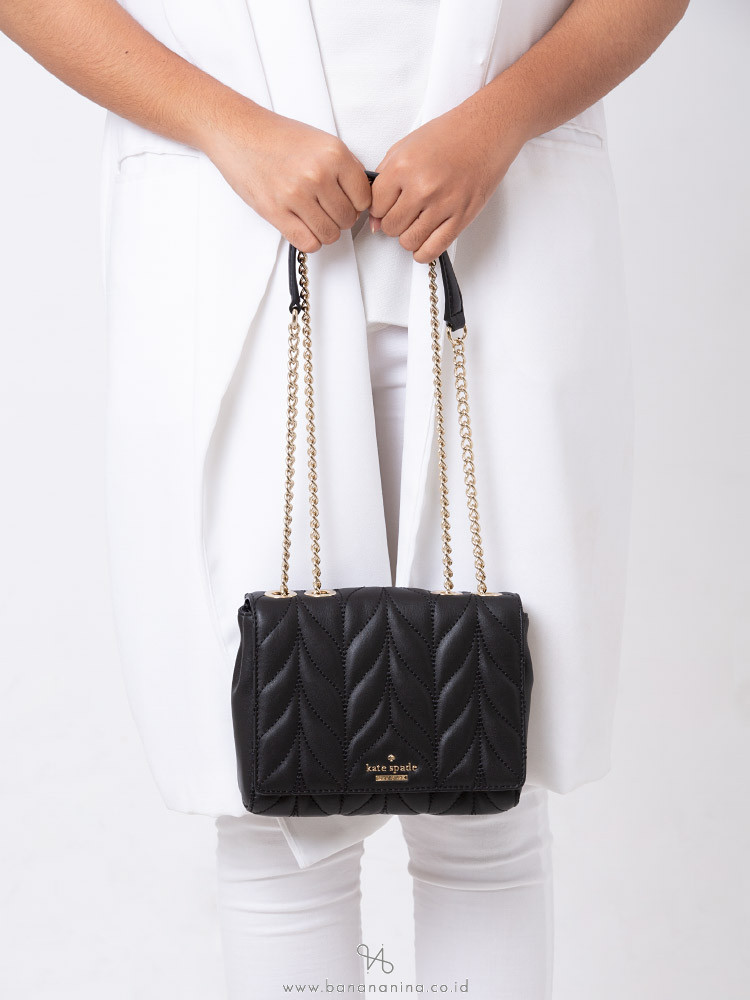 KATE SPADE Briar Lane Quilted Mini Emelyn Black